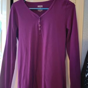 Duluth- Wine color long sleeve- Medium